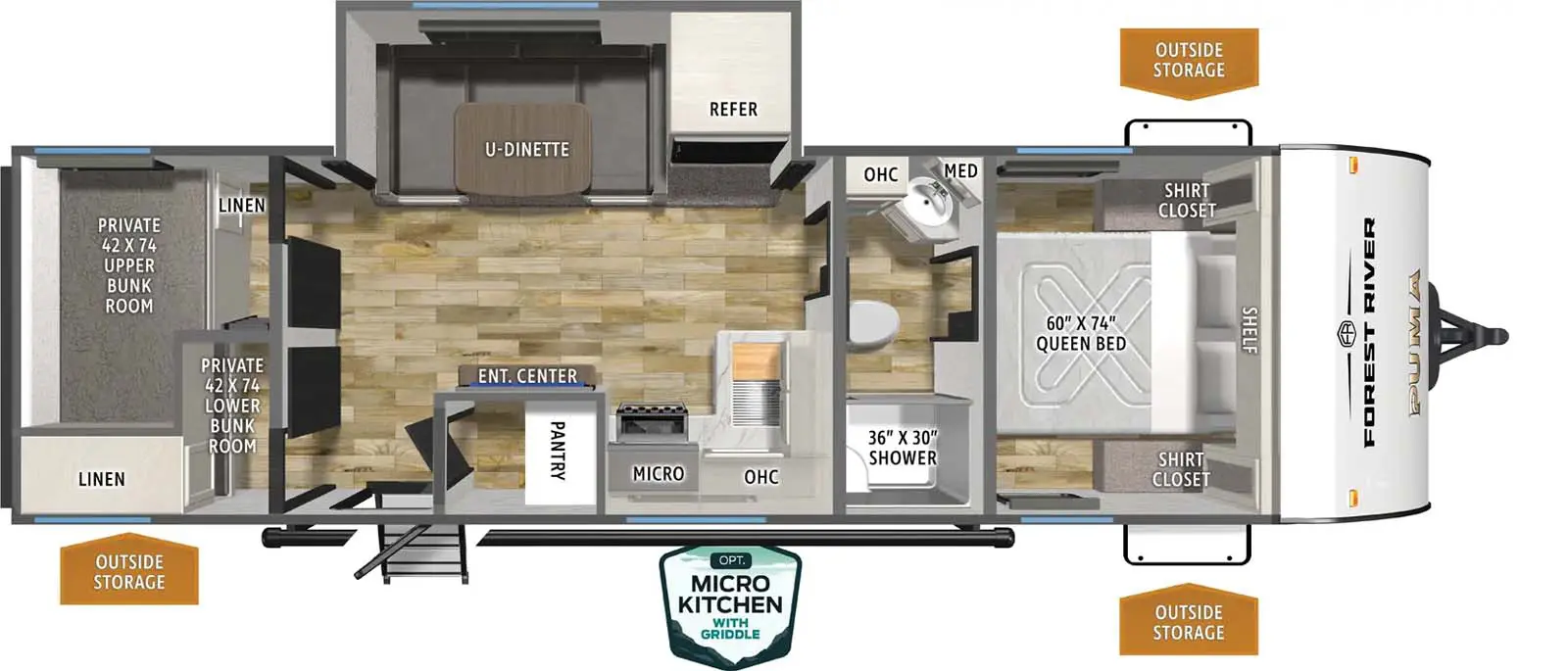 263BHCE Floorplan Image